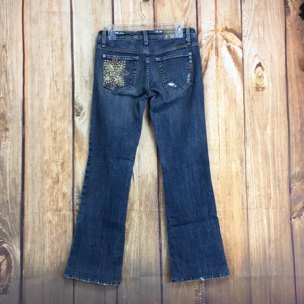 💙Miss Me JP4675-01 Bootcut Denim Jean size 28 - Picture 7 of 8